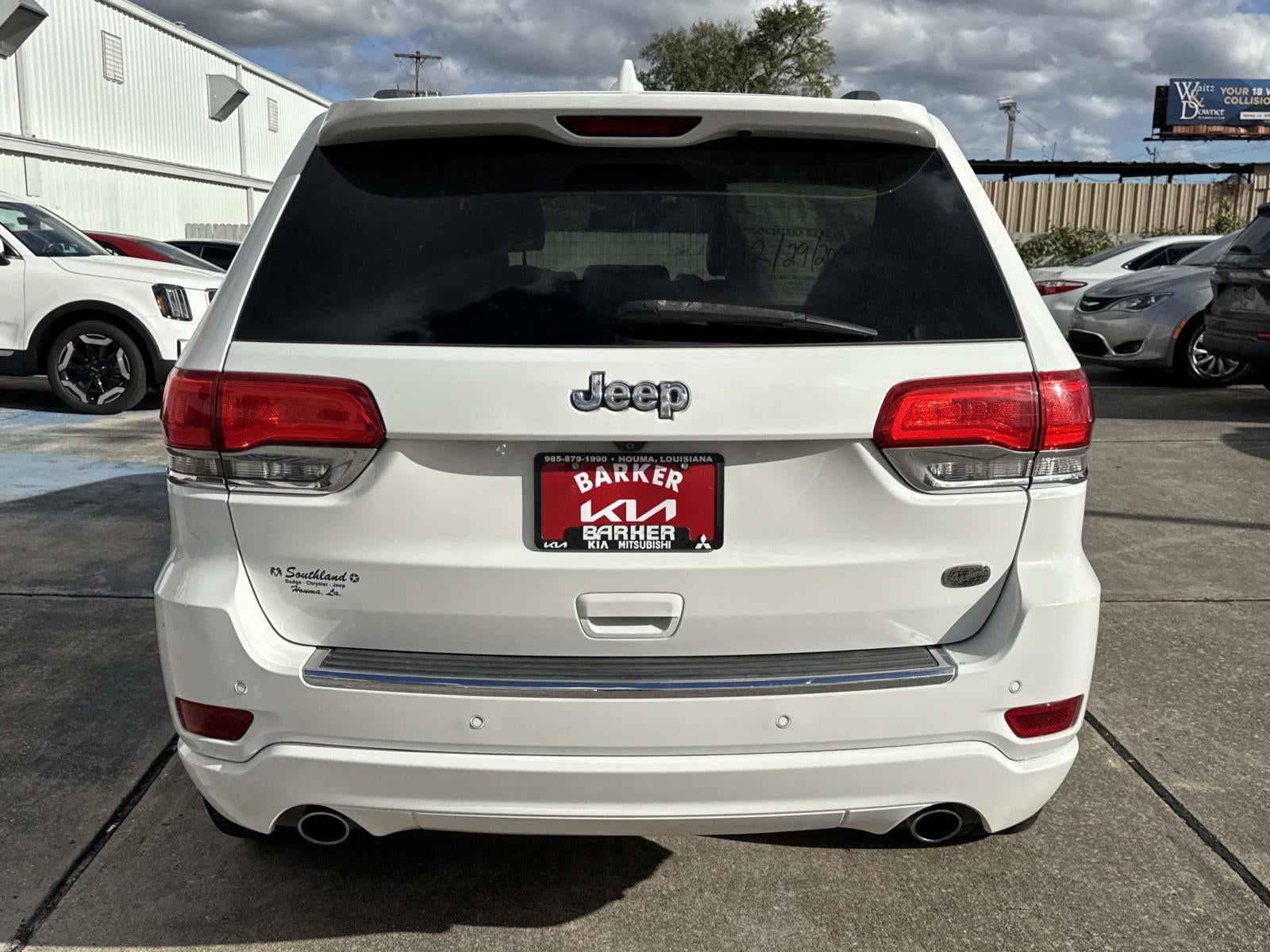 2015 Jeep Grand Cherokee RWD 4dr Overland