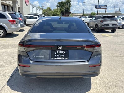 2024 Honda Accord Sedan EX CVT