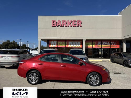 2015 Toyota Corolla 4dr Sdn CVT LE (Natl)