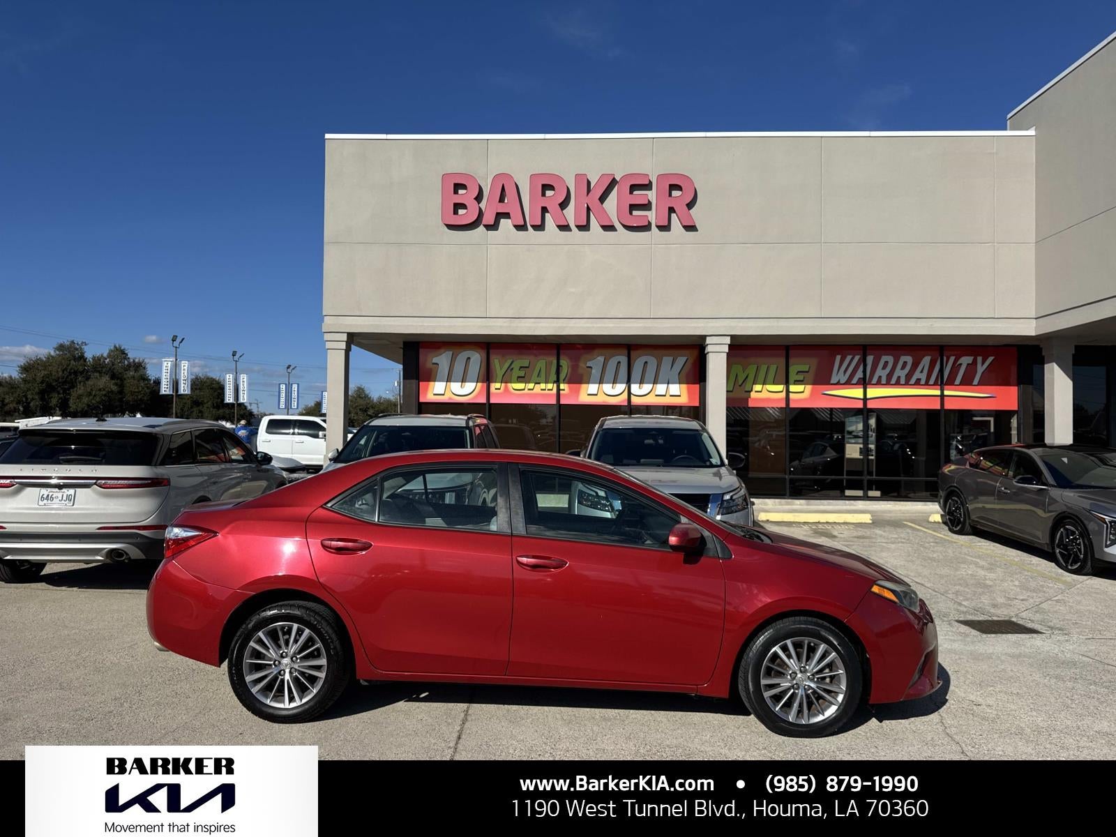 2015 Toyota Corolla 4dr Sdn CVT LE (Natl)