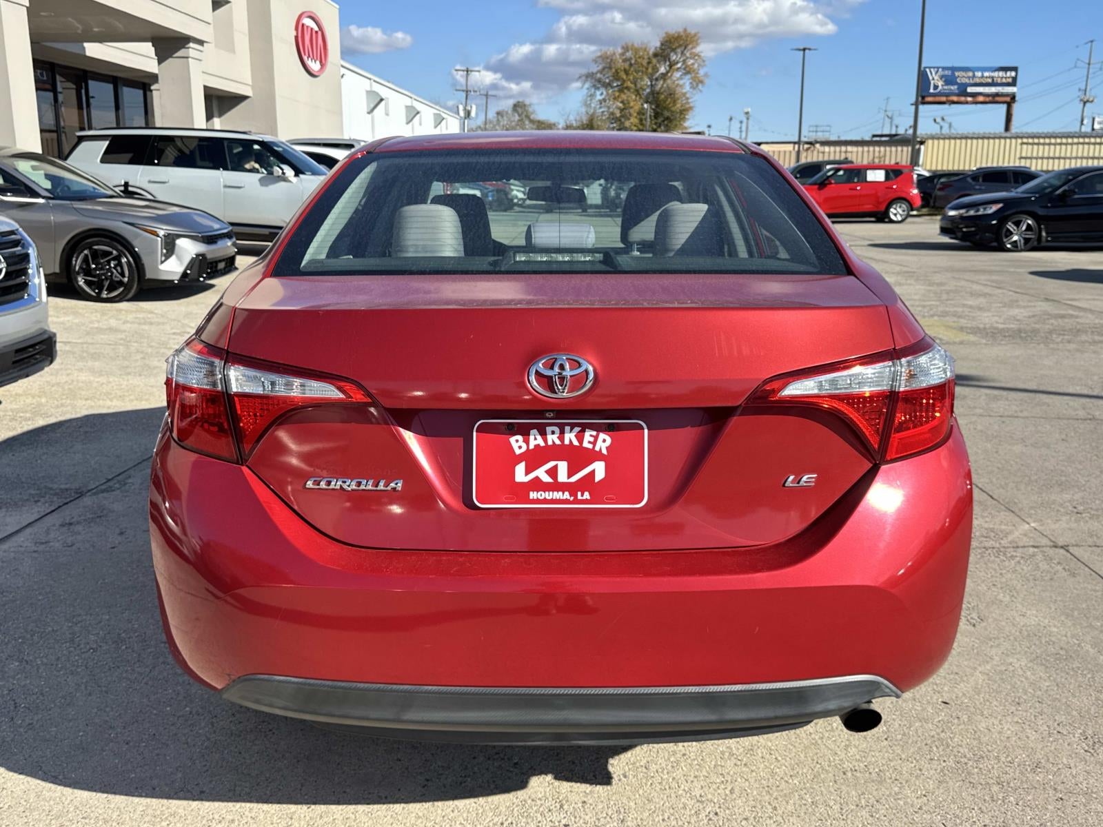 2015 Toyota Corolla 4dr Sdn CVT LE (Natl)