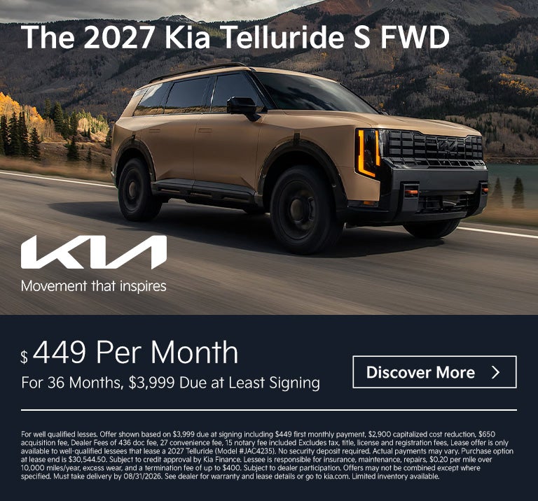 2027 Telluride 449 a month lease