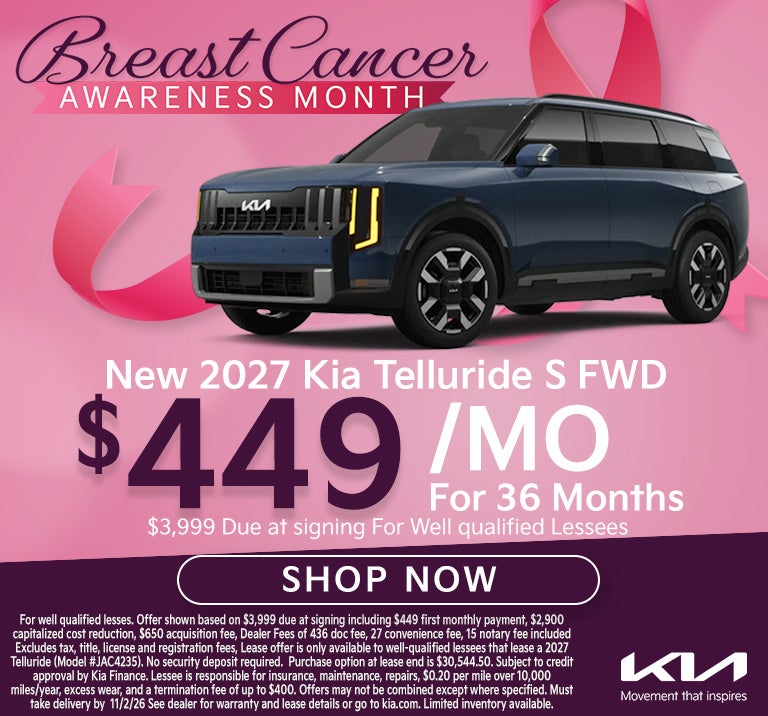 2027 Telluride 449 a month lease