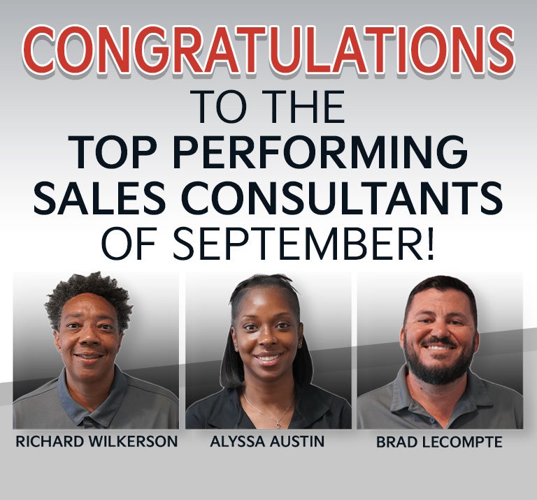 Top sales people September 2026